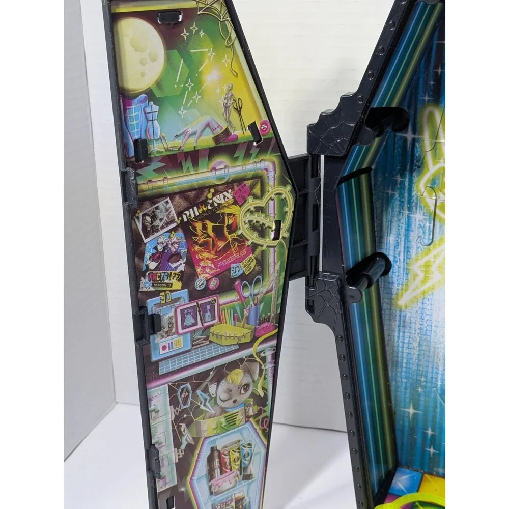 Monster High G3 Neon Freights Frankie stein Locker With Keys Mattel 2023